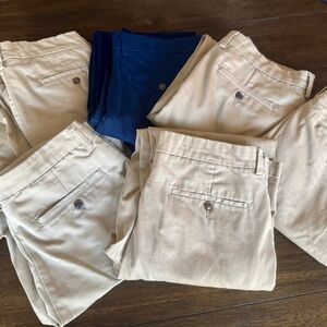 Universal Men's Khaki and Blue Chinos